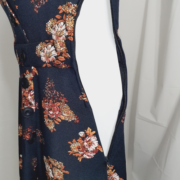 Modcloth Dress Sentimental Floral Print Size Large - Picture 11 of 12